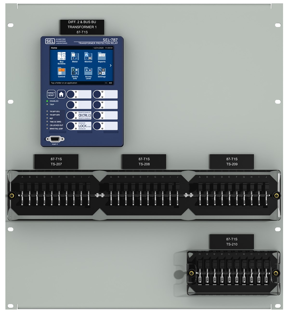 SEL-787 Redundant Transformer Protection Module